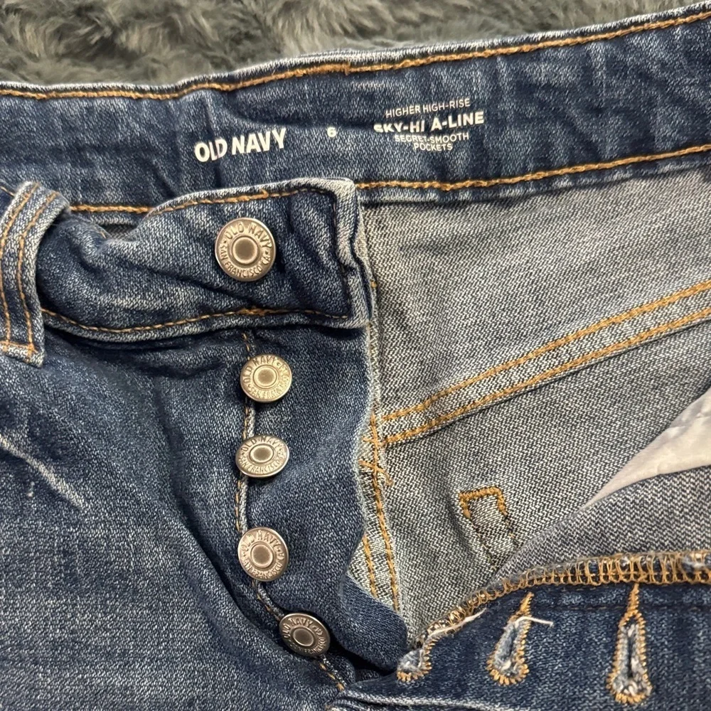Old Navy Women's Distressed Blue Jean Shorts